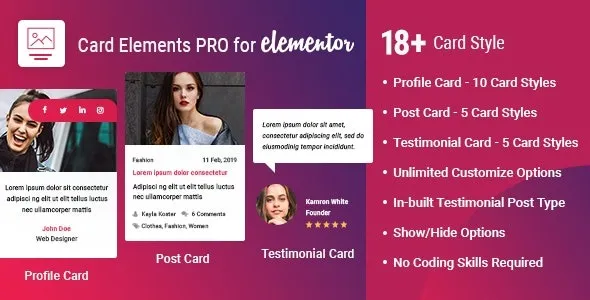 Card Elements Pro for Elementor 1.1.2