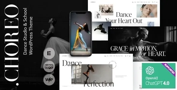 Choreo – Dance Studio & School WordPress Theme