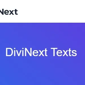 DiviNext Texts 2.3