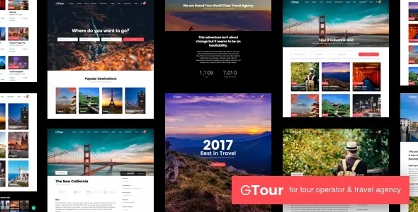 Grand Tour – Travel Agency WordPress