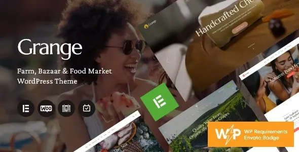 Grange – Farm, Bazaar & Food Market WordPress Theme
