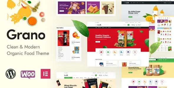 Grano 1.0.3 – Organic & Food WordPress Theme