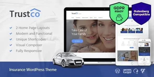 Insurance Agency – Finance & Business WordPress Theme