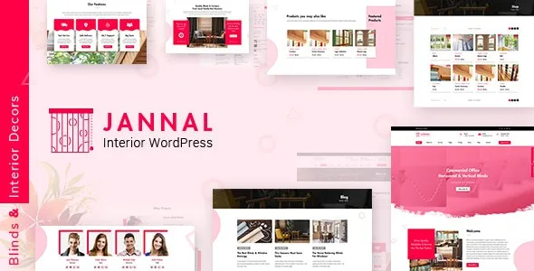 Jannal 2.9 – Windows Curtains & Doors Service WordPress Theme