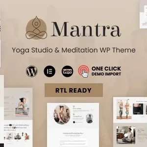 Mantra - Yoga Fitness WordPress Theme