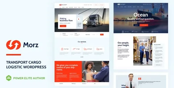 Morz 18 – Transportation WordPress Theme