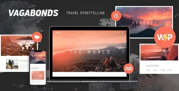 Vagabonds – Personal Travel & Lifestyle Blog WordPress Theme