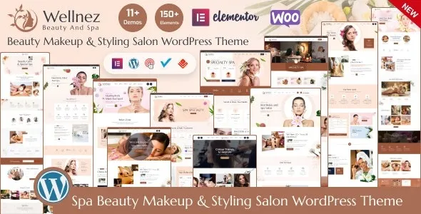 Download Wellnez – Beauty Spa & Wellness Salon WordPress Theme v2.3.4 Free