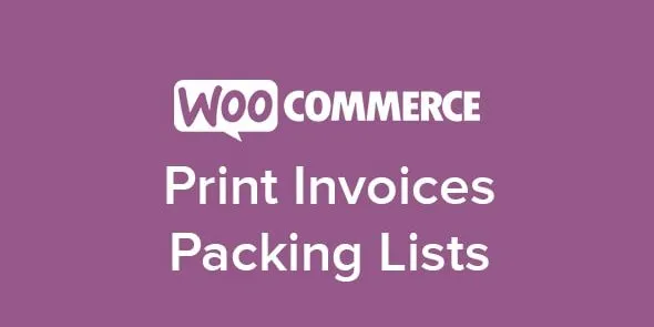 WooCommerce Print Invoices and Packing Lists 3.13.8