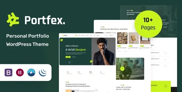 Portfex - Personal Portfolio WordPress Theme