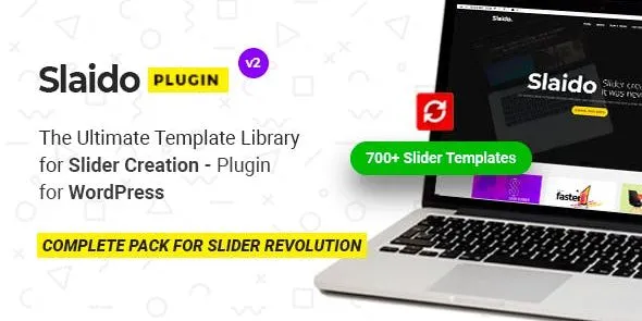 Slaido – Template Pack for Slider Revolution WordPress Plugin
