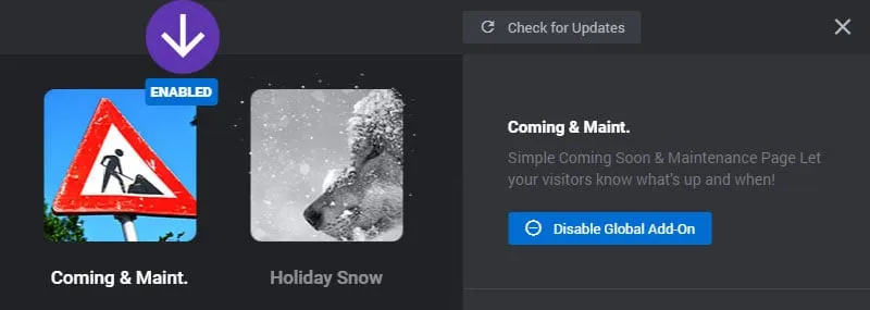 Slider Revolution Coming Soon & Maintenance Add-on