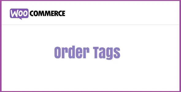 Woocommerce Order Tags