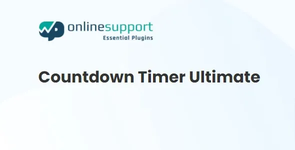 Download Countdown Timer Ultimate Pro – By WP OnlineSupport v 2.3 Free