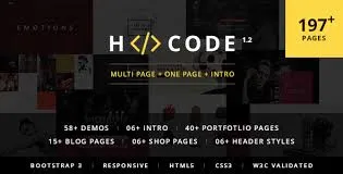 H-Code - Responsive & Multipurpose WordPress Theme