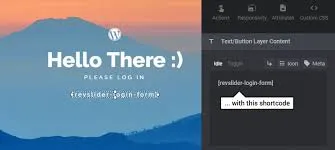 Slider Revolution Login Page Add-on
