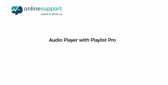 WP OnlineSupport Audio Player with Playlist Pro
