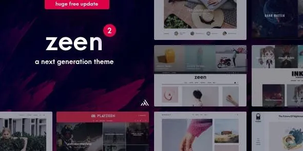 Zeen - Next Generation Magazine WordPress Theme