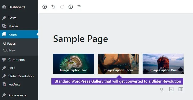 Slider Revolution Gallery Add-On