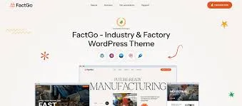 FactGo – Construction Factory & Industry WordPress Theme