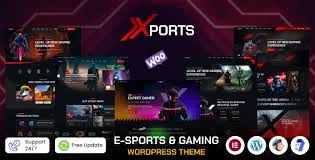 Xports – eSports and Gaming WordPress Theme