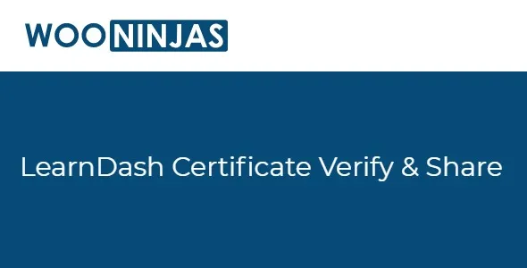 LearnDash Certificate Verify & Share