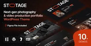 Stotage – Photography & Video Production WordPress Theme