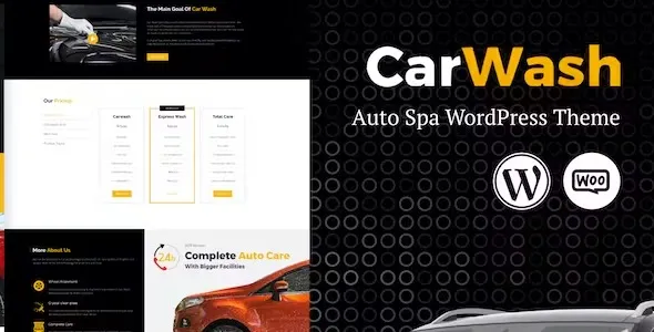 Car Wash - Auto Spa WordPress Theme