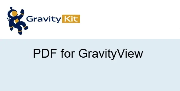 PDF for GravityView