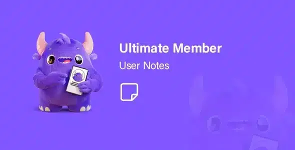 Ultimate Member User Notes