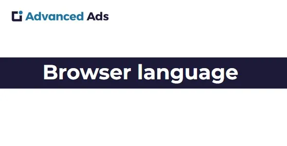 Advanced Ads Browser Language