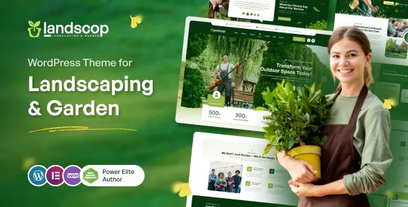 Landscop – Landscaping & Gardening WordPress Theme