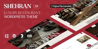 Shehran – Restaurant WordPress Theme