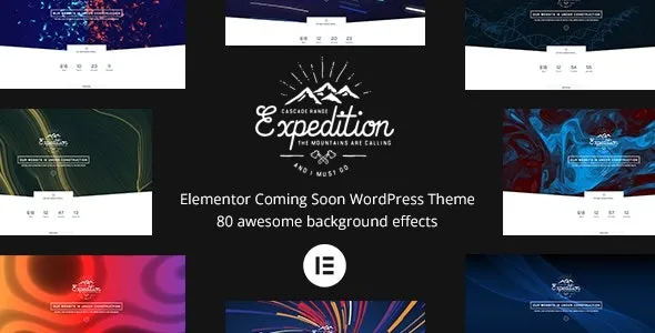 Expedition – Elementor Coming Soon WordPress Theme