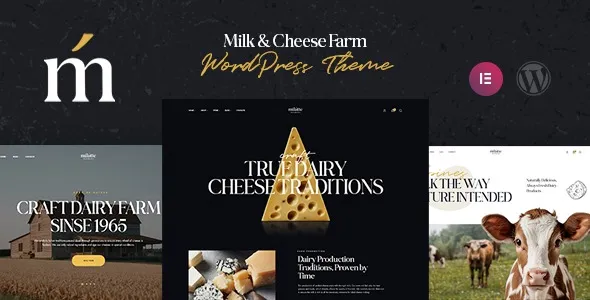 Milatte – Milk & Dairy Farm WordPress Theme