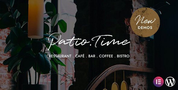 PatioTime Restaurant WordPress Theme