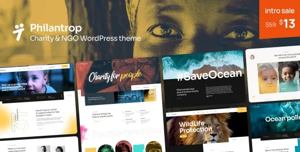 Philantrop – Charity & Nonprofit WordPress Theme
