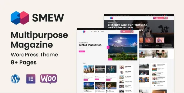Download Smew – Multipurpose Magazine WordPress Theme v1.0.0 Free