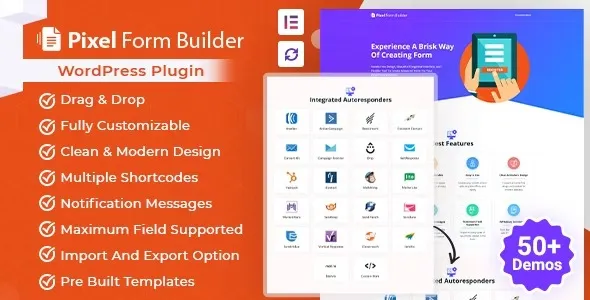 Pixel – WordPress Form Builder Plugin & Autoresponde