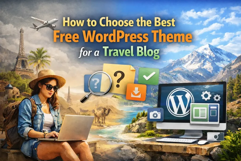 How to Choose the Best Free WordPress Theme for a Travel Blog