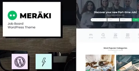 Meraki - Job Board WordPress Theme