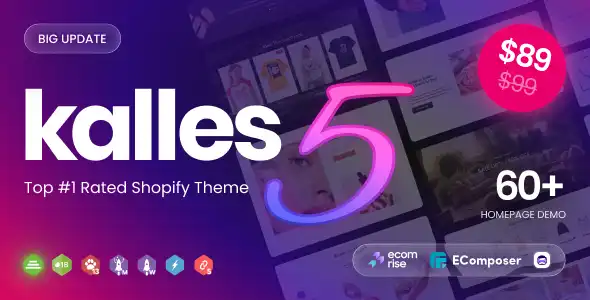 Kalles Shopify Theme - Clean, Versatile, Responsive
