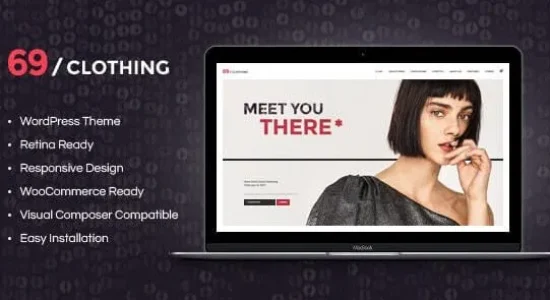 69 Clothing – Brand Store & Fashion Boutique WordPress Theme