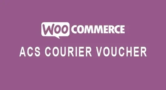 ACS Courier Voucher for WooCommerce