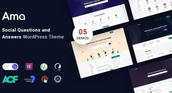 AMA – WordPress bbPress Forum Theme with Social Questions and Answers