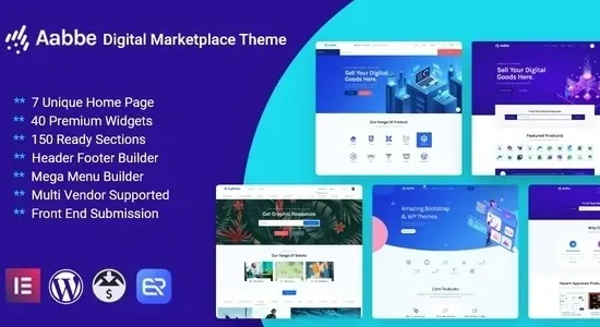 Aabbe - Digital Marketplace Theme