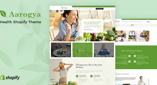 Aarogya | Shopify Health Care Store Theme