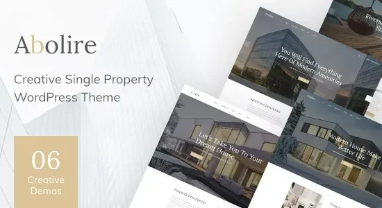 Abolire – Single Property WordPress Theme