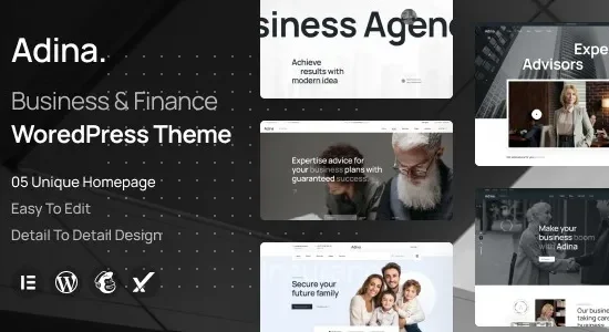 Adina – Business & Finance WordPress Theme