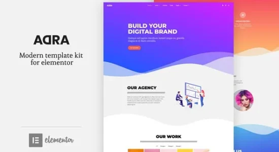 Adra – Modern & Creative Elementor Template Kit